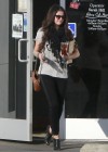 Selena Gomez - out and about at Panera Bread in Encino